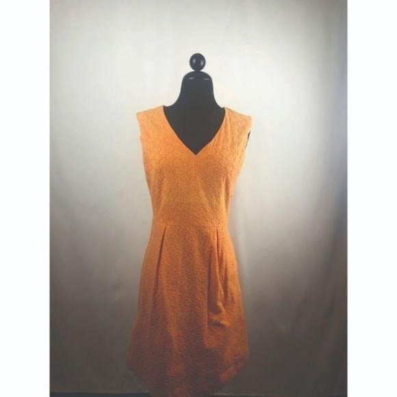 Esley Dresses & Skirts - 🦋 Tangerine Floral Daisy Dress